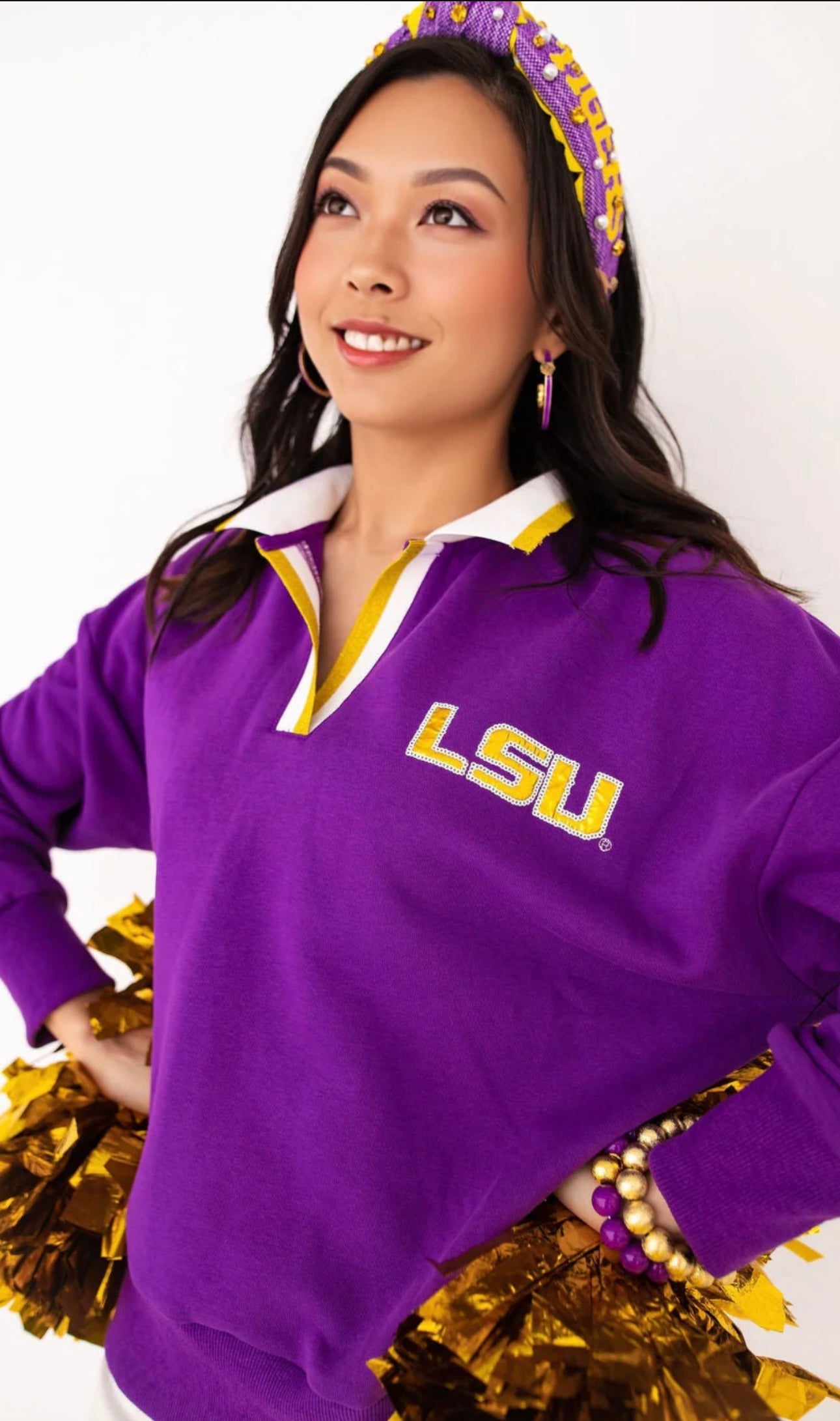 Brianna Cannon LSU Club Sweatshirt-PRESALE