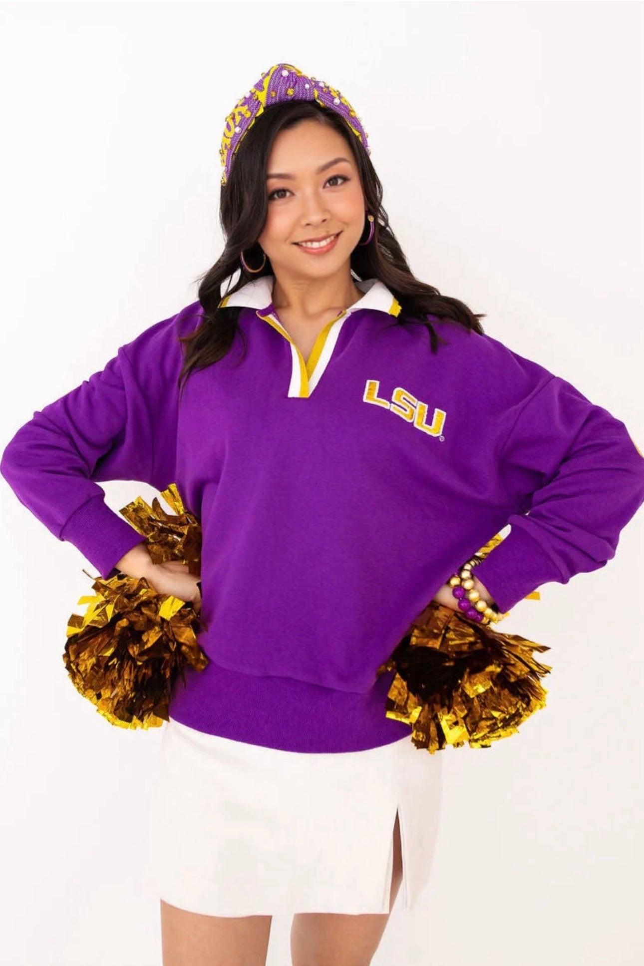 Brianna Cannon LSU Club Sweatshirt-PRESALE
