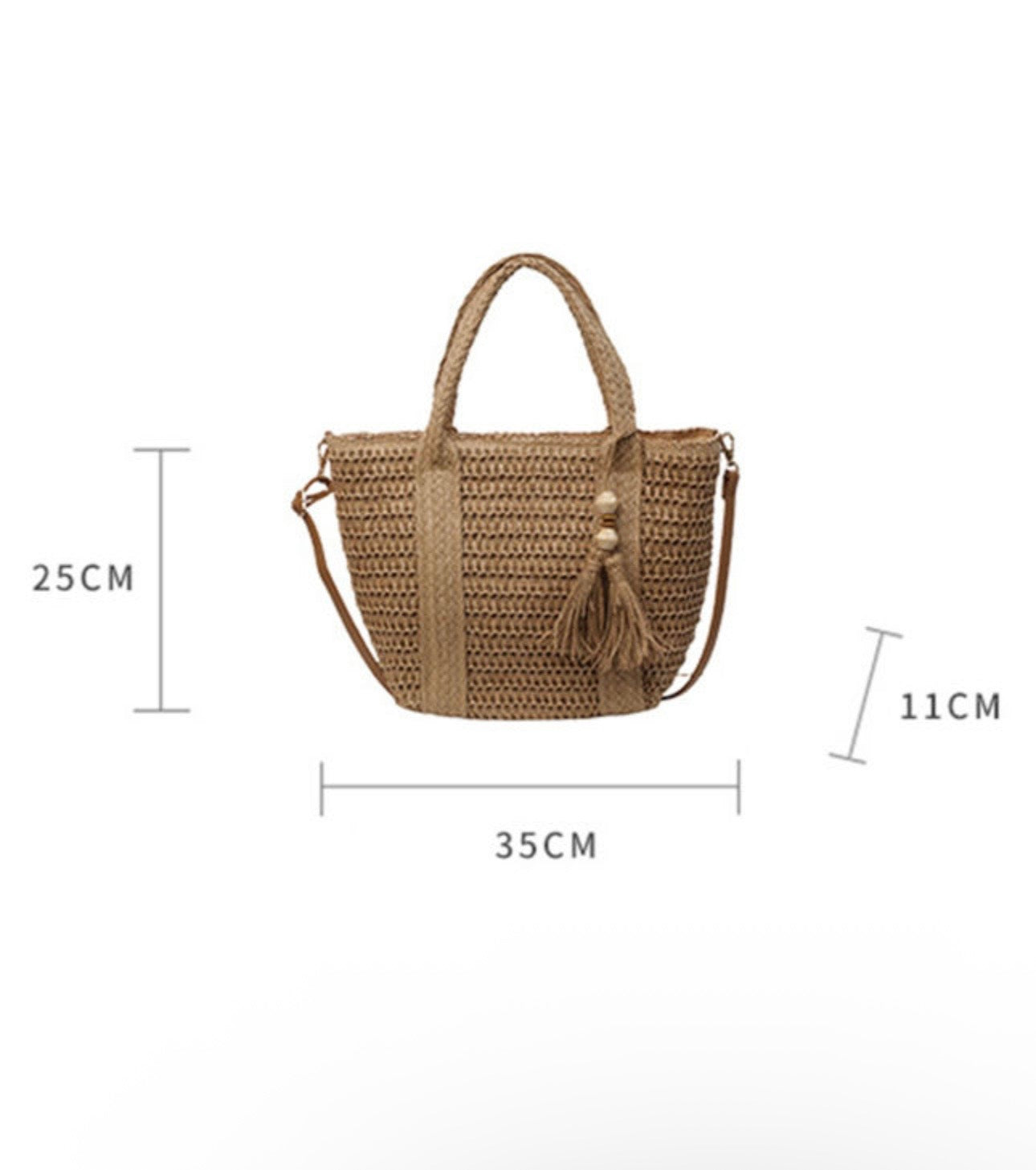 Gilded Oyster Woven Rattan Purse