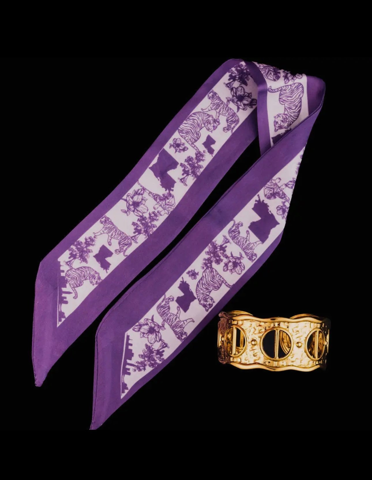 GEAUX Scarf Cuff