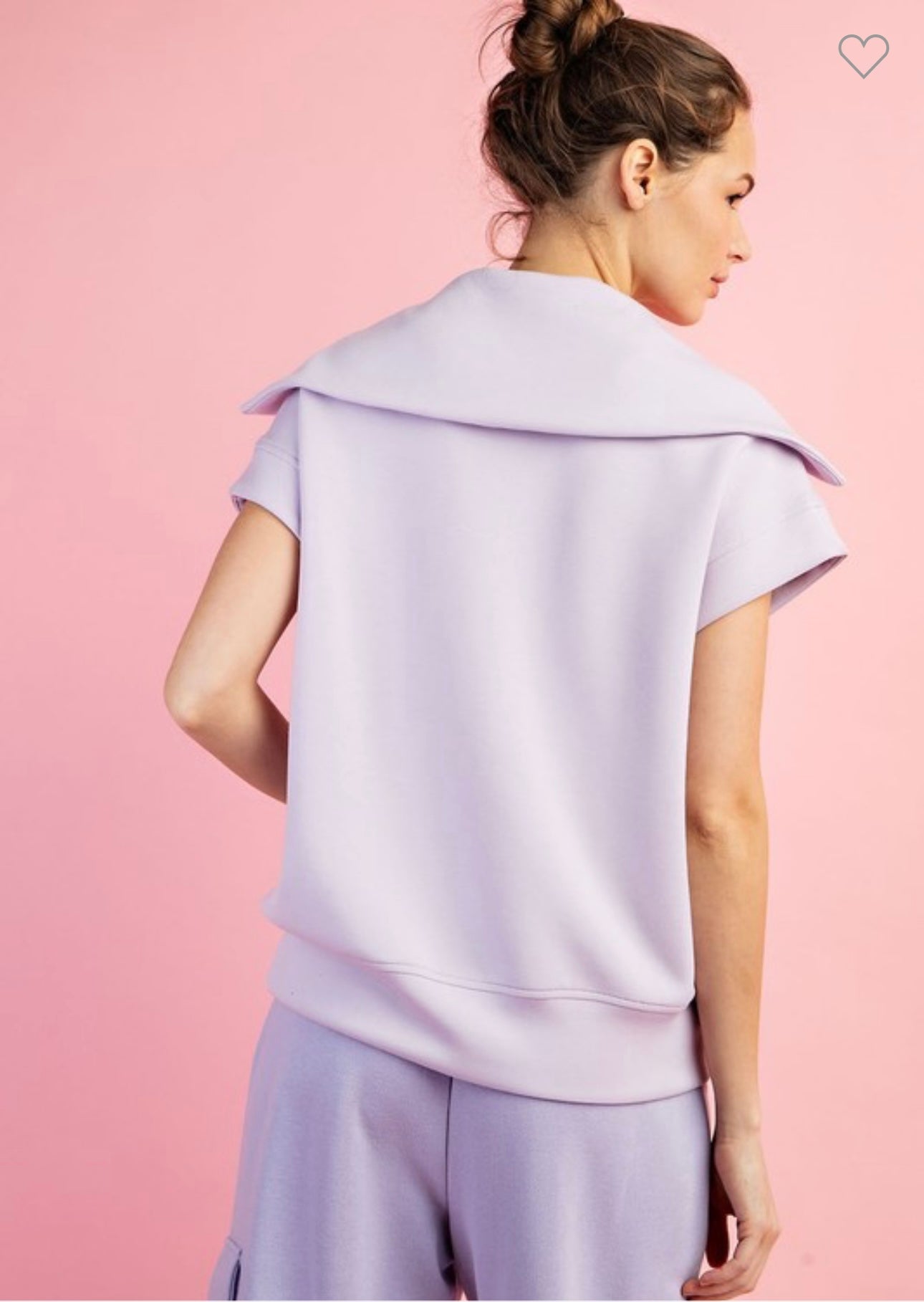 Short Sleeve Quarter Zip Modal Shorts Set