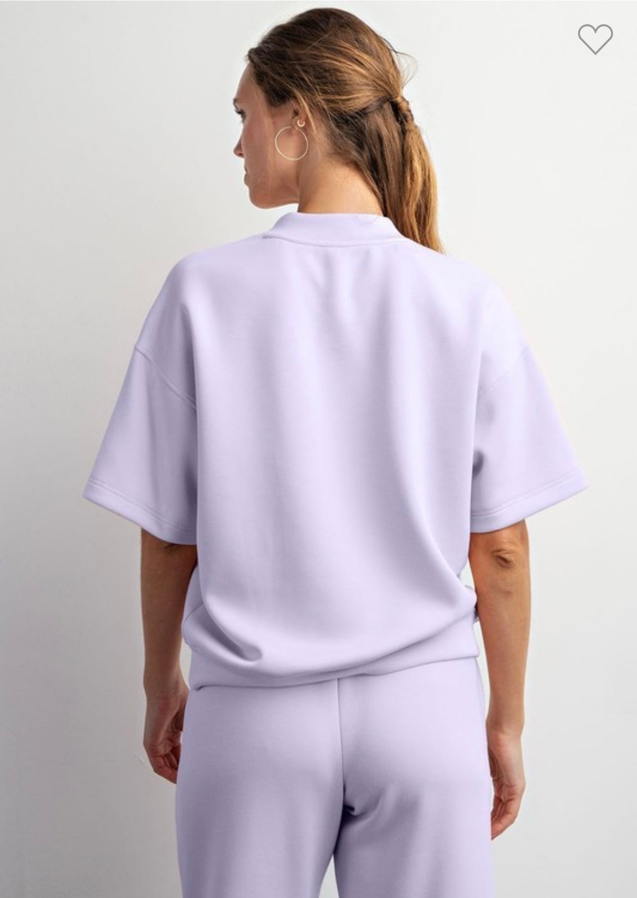 Short Sleeve Modal Full Zip Romper