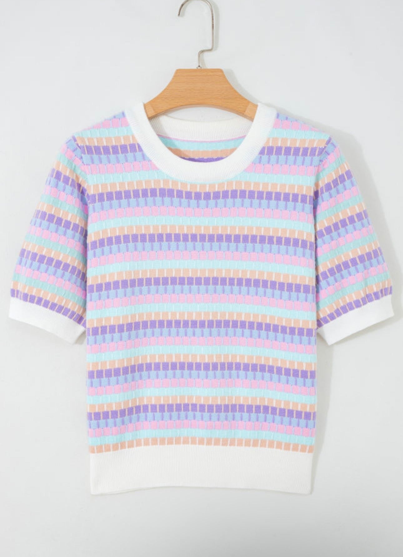 Striped Knit Sweater