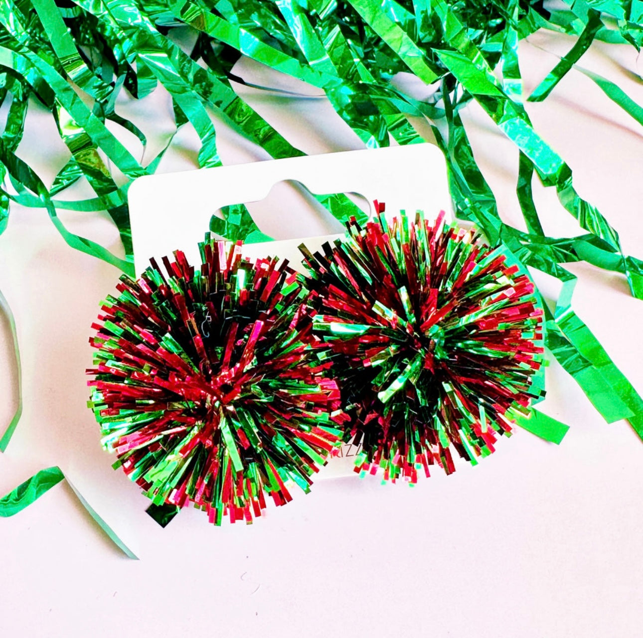 Sandy + Rizzo Pom Studs