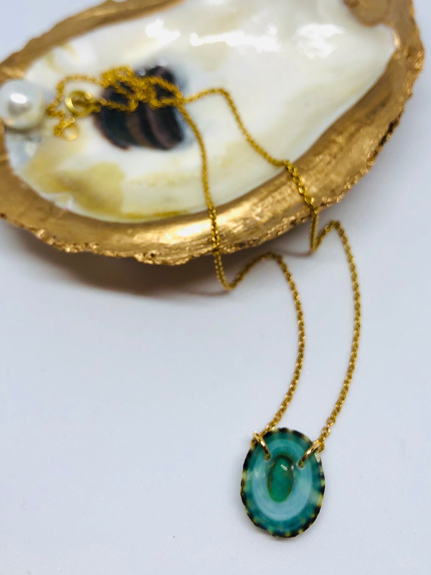 Becky Necklace 14k gold