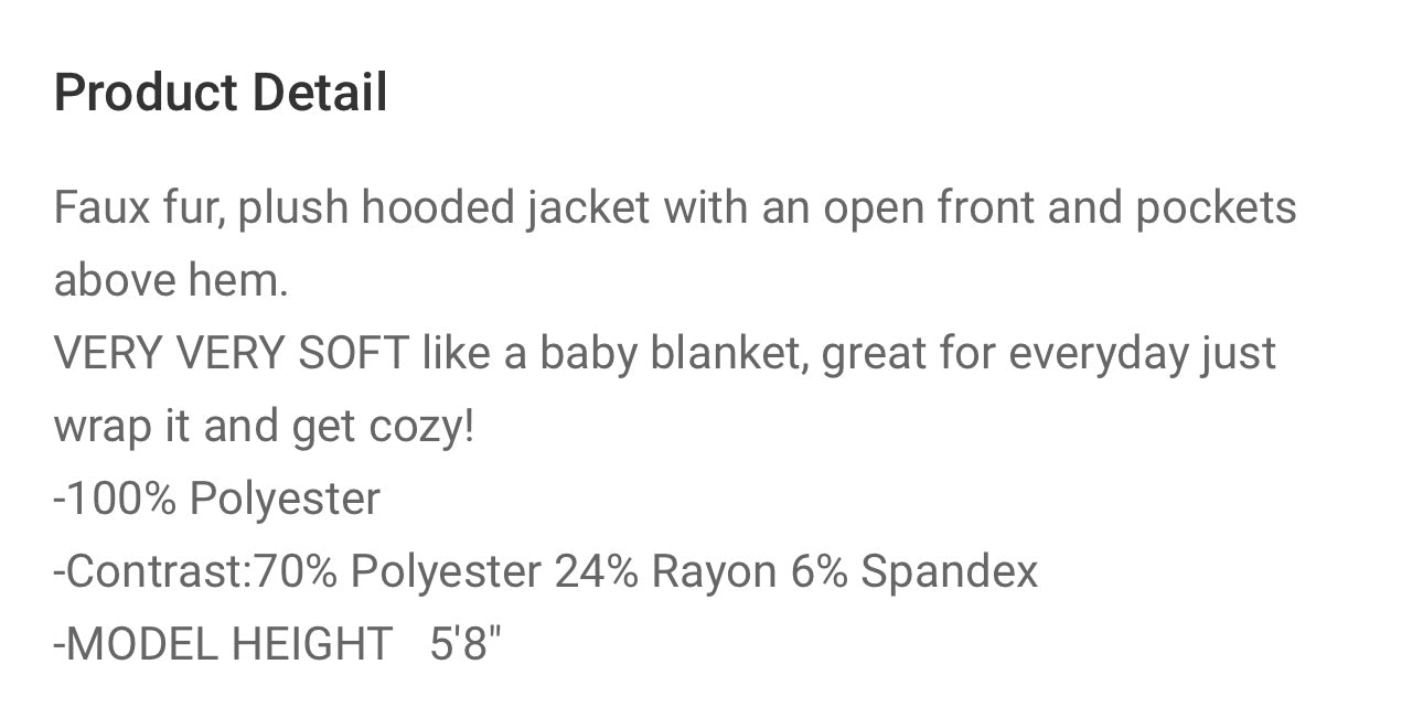 Cozy Blanket Jacket