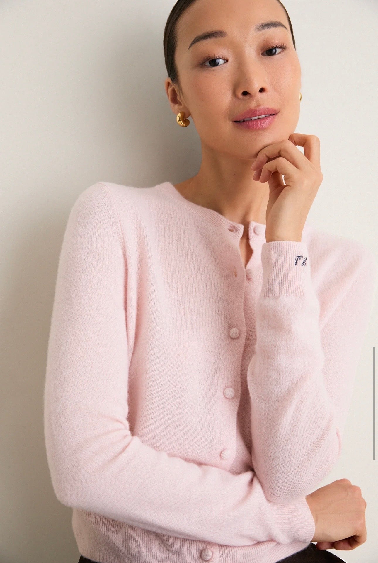 TUCKERNUCK Ballet Slipper Cashmere Riley Cardigan-Size XS