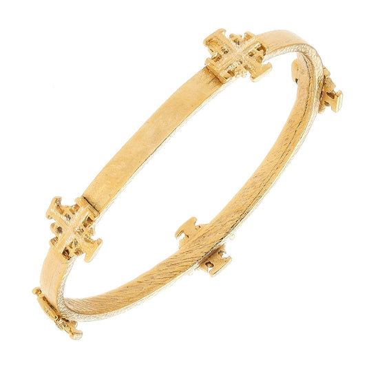 Susan Shaw Jerusalem Cross Bangle