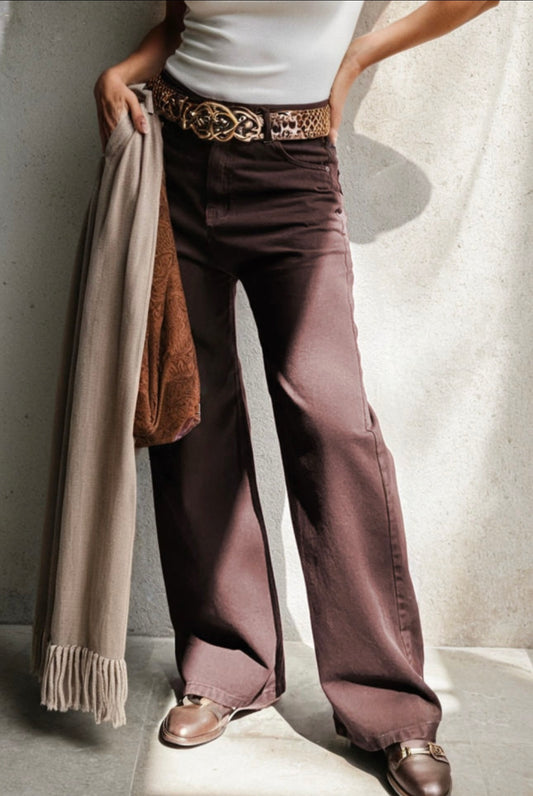 Straight High Waist Jeans