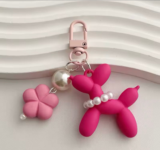 Balloon Dog Keychain