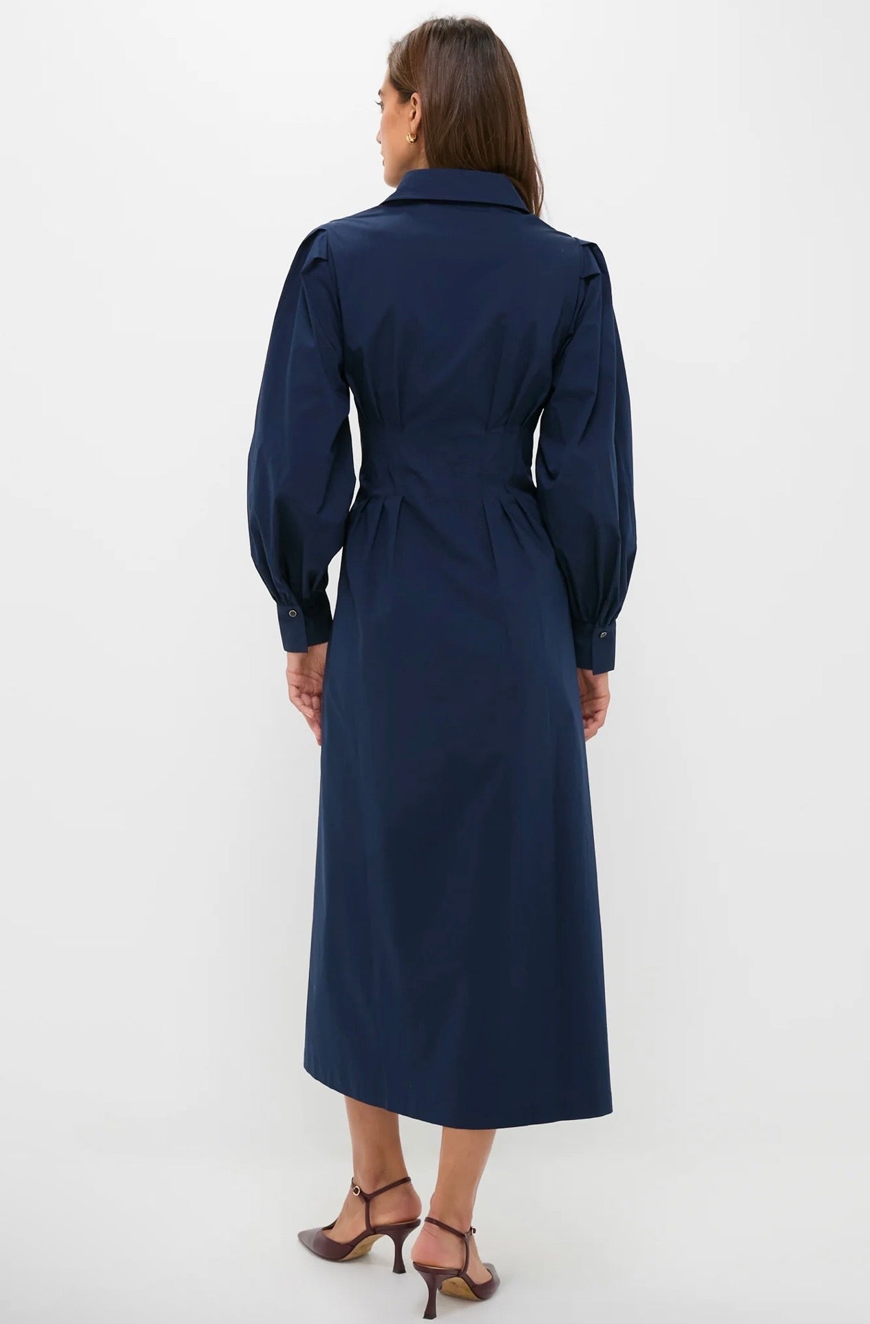 TUCKERNUCK Navy Corinne Dress-Size Small