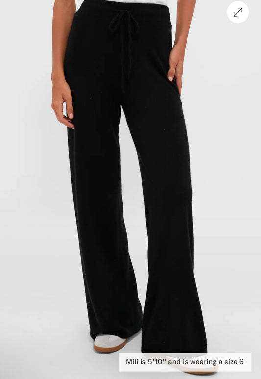 TUCKERNUCK
Black Cashmere Jane Pant-Size Small