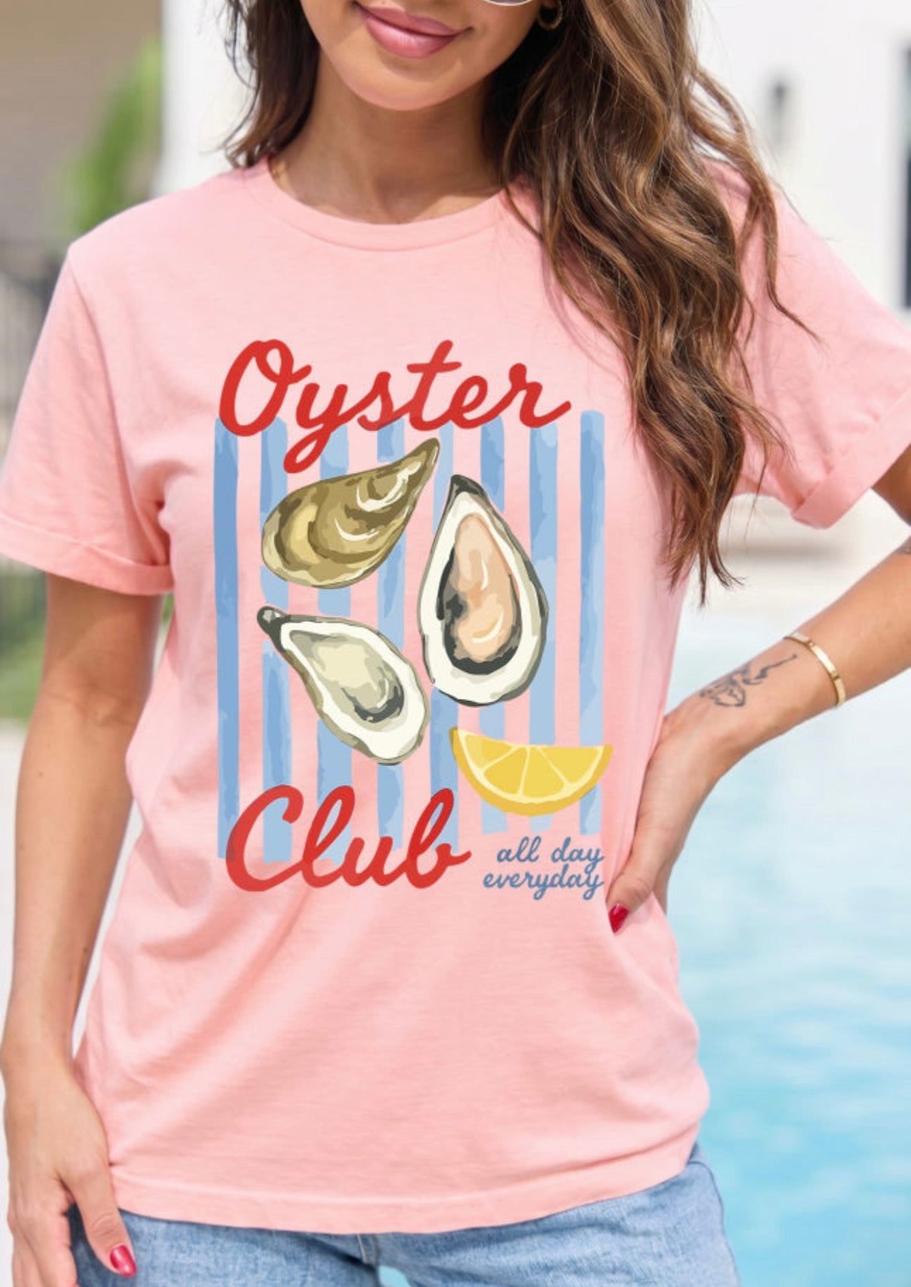 Pink Oyster Club Tee