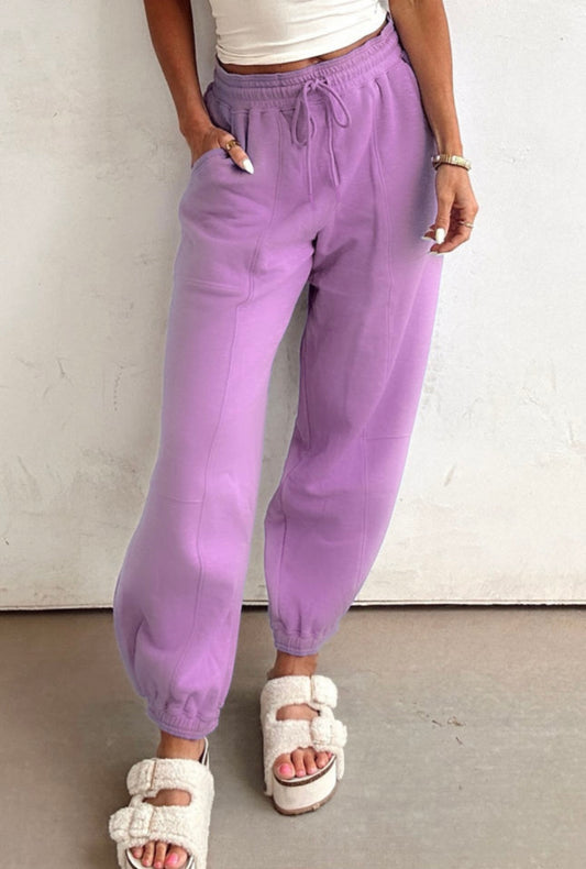 Lilac Joggers