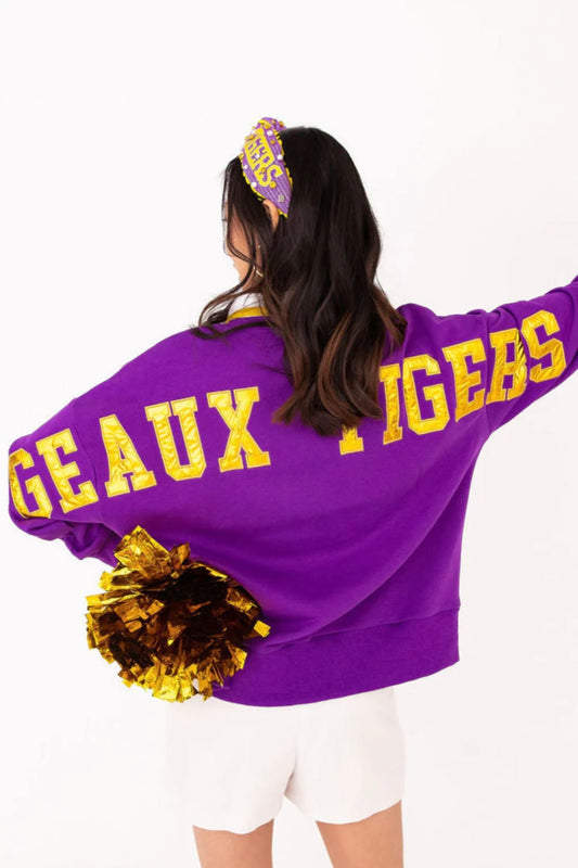 Brianna Cannon LSU Club Sweatshirt-PRESALE