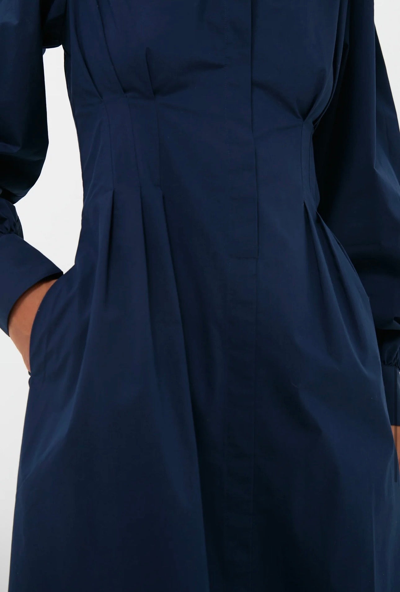 TUCKERNUCK Navy Corinne Dress-Size Small