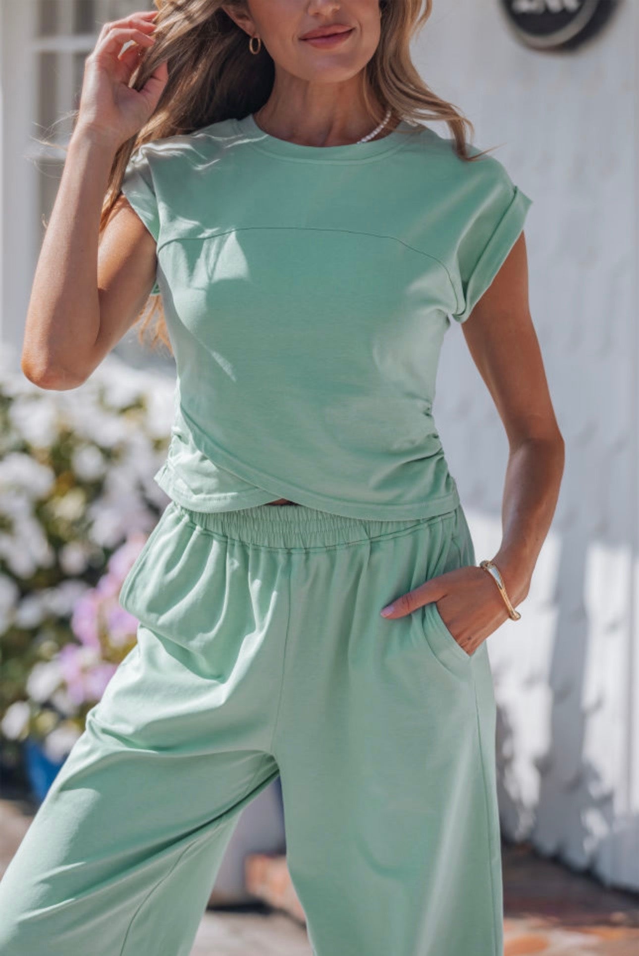 Jade Free People Dupe Set