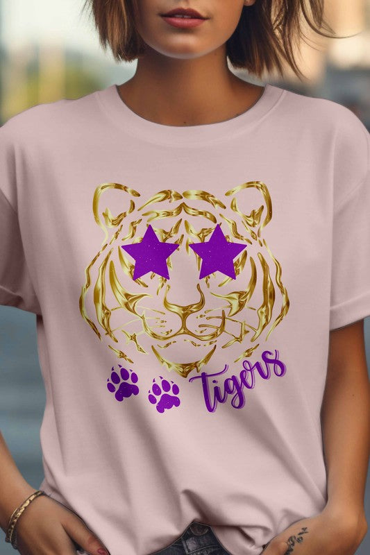 LSU Tiger Face Graphic Tee