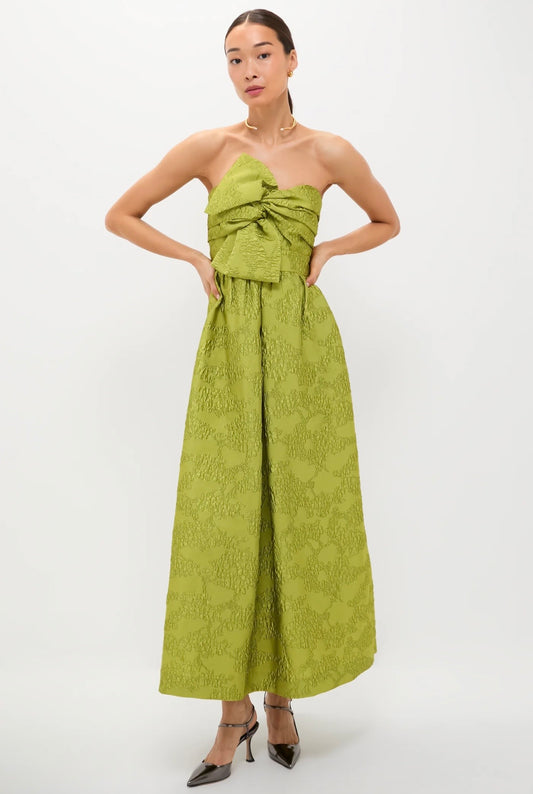 TUCKERNUCK Brocade Metallic Strapless Kathleen Gown-Size 4