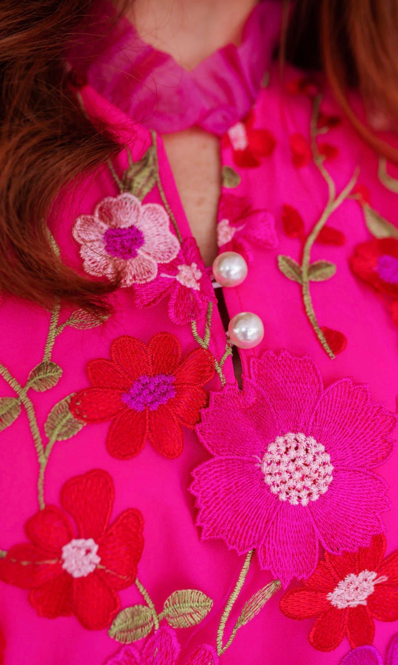 Brianna Cannon Pink Bouquet Caftan