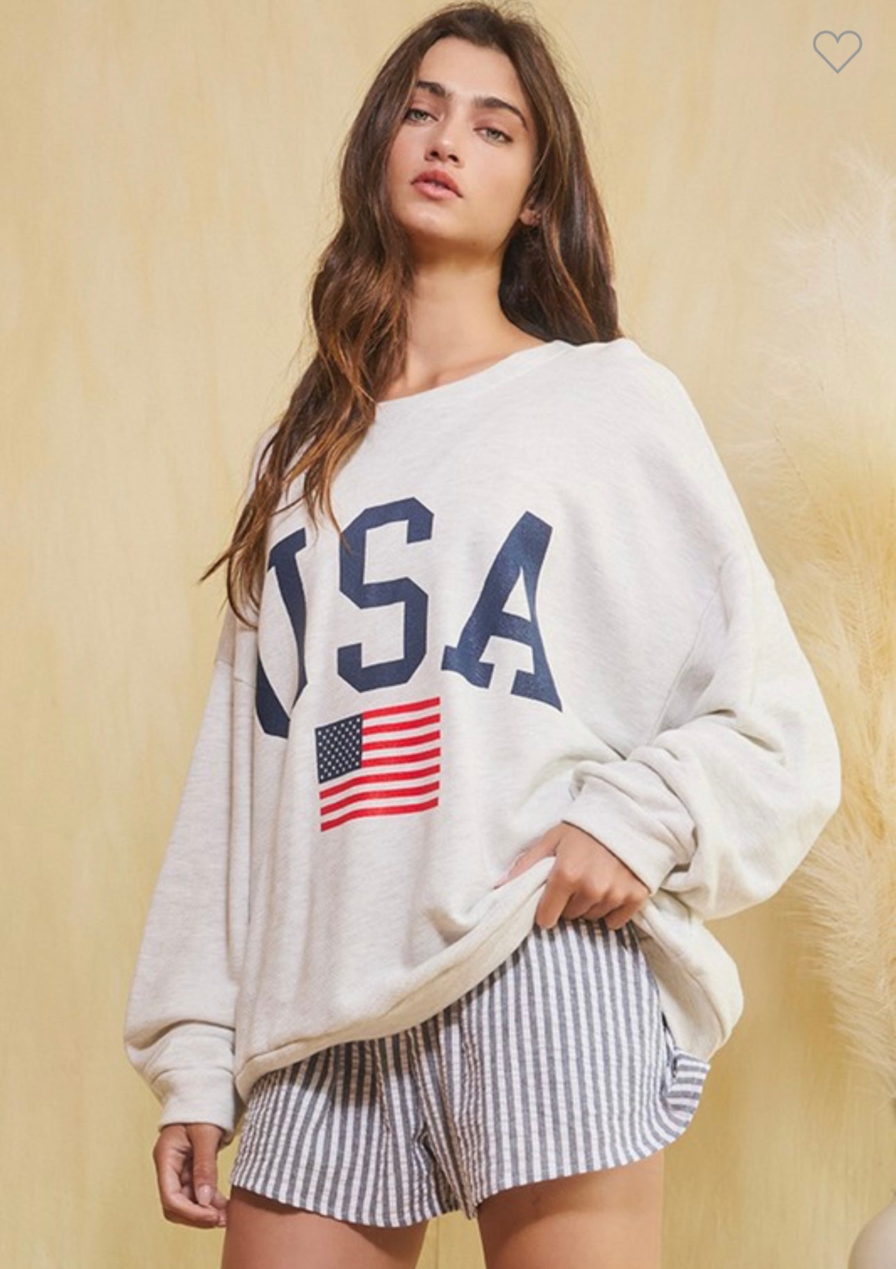 USA Oversized Sweatshirt