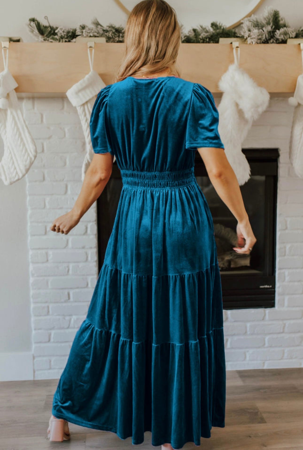Velvet Maxi Dress