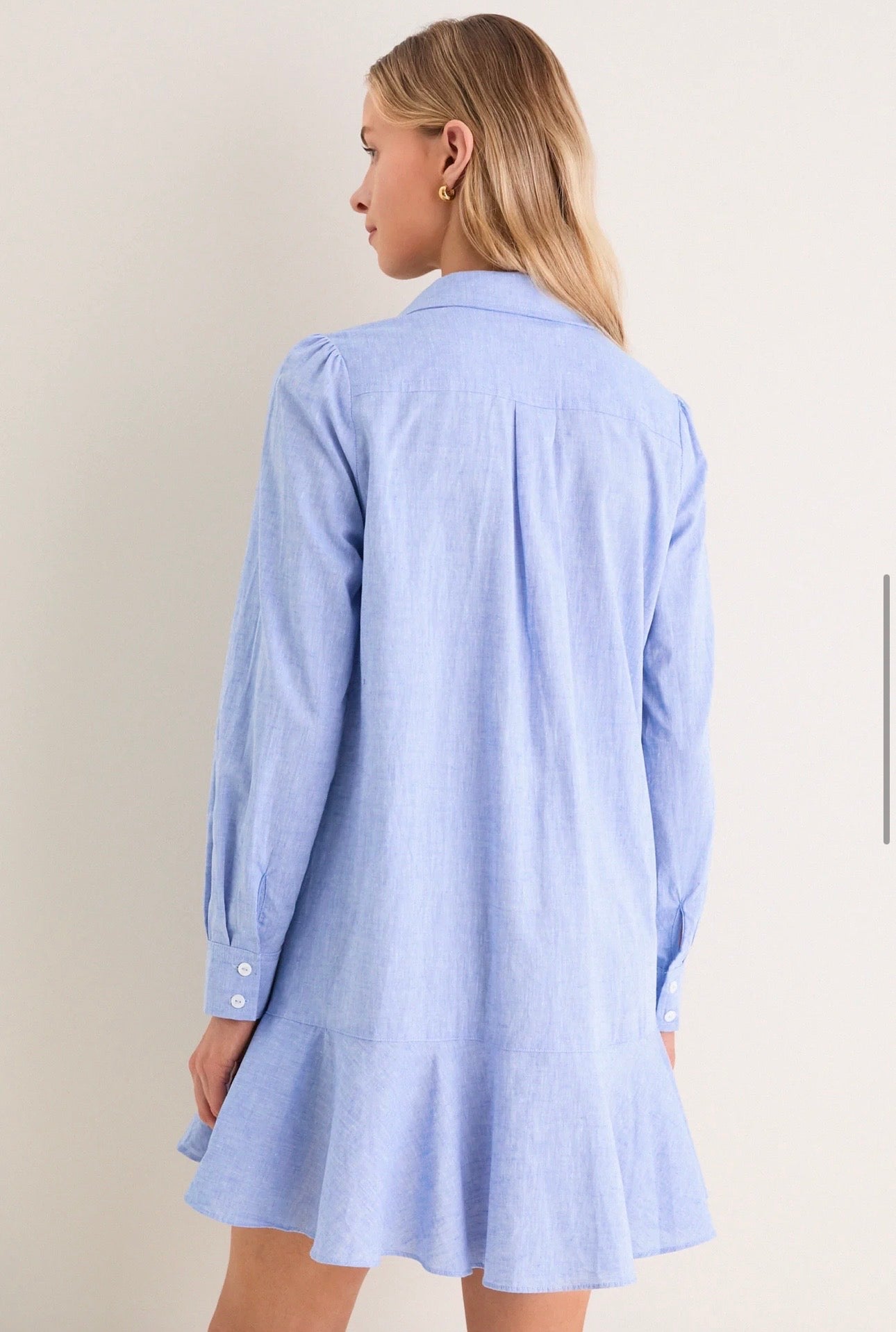 TUCKERNUCK Chambray Callahan Shirt Dress-Size XS