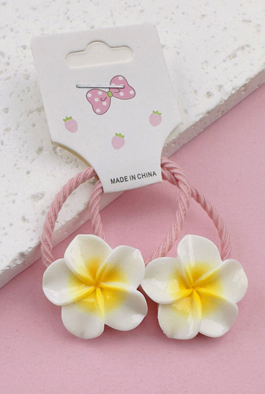 Flower Ponytail Holder