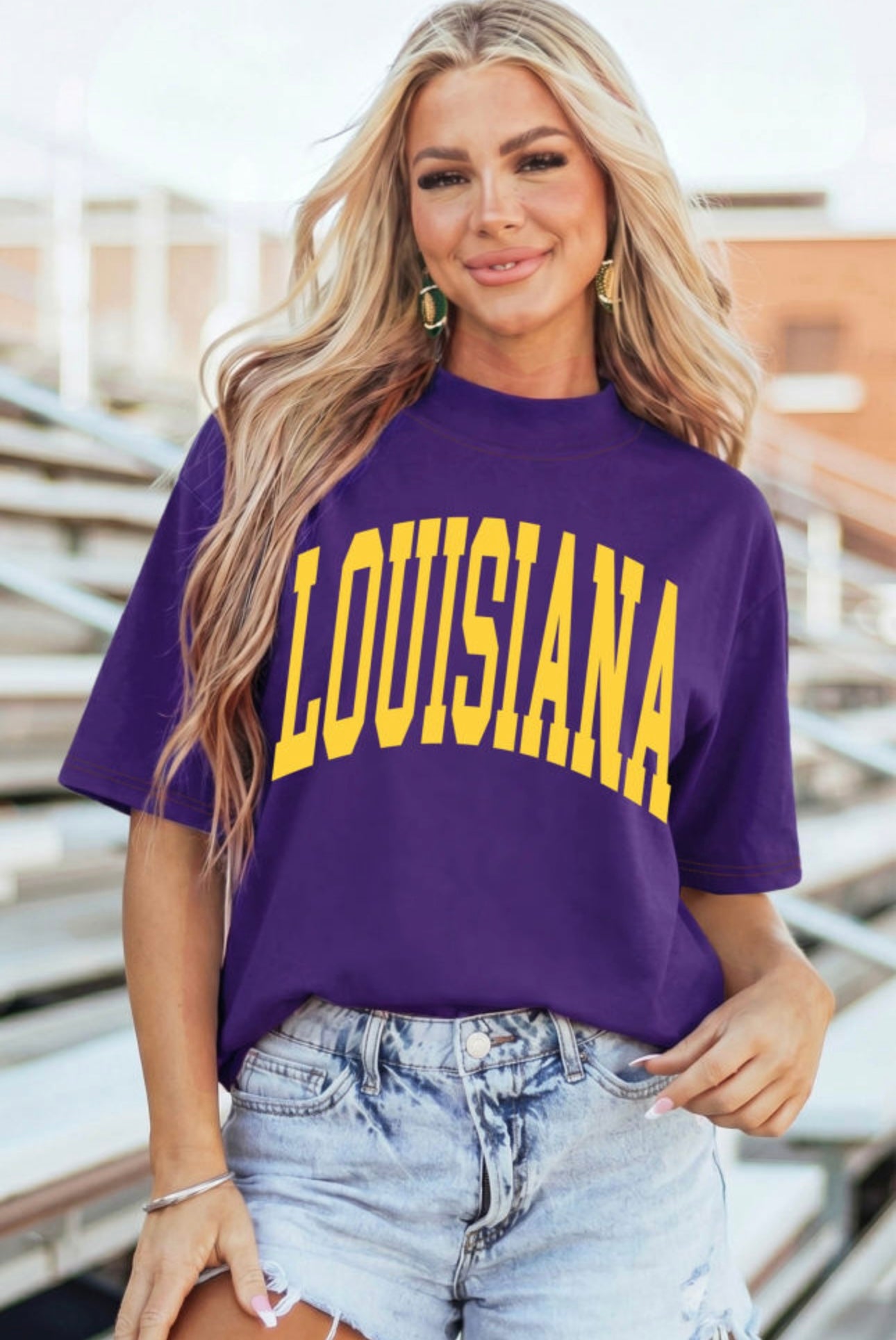 Louisiana/Tigers REVERSIBLE Top