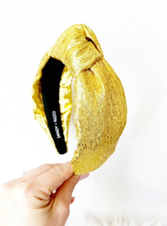 S+R Gold Shimmer Headband