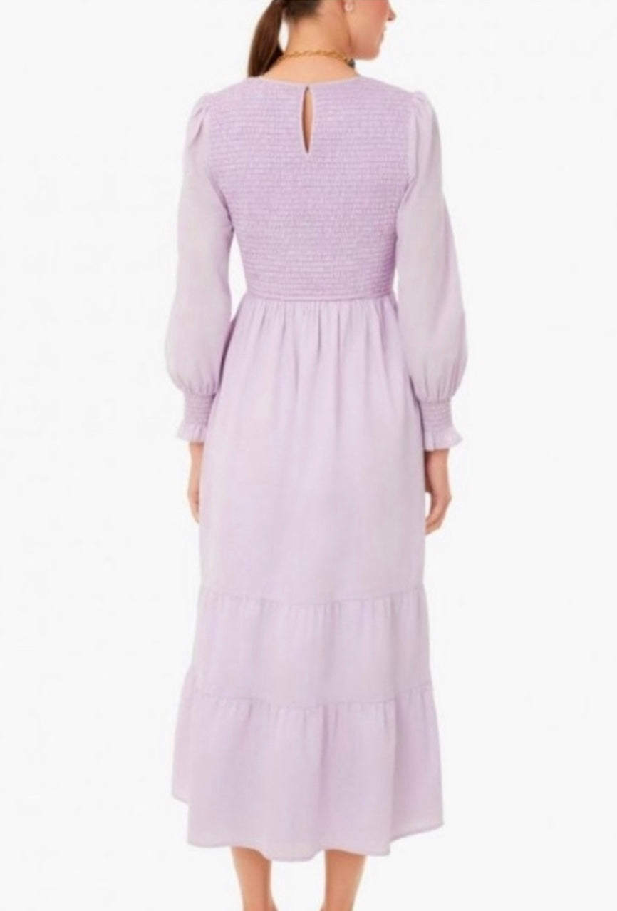 Tuckernuck Pomander Place Juliette Lavender Dress-Size XL