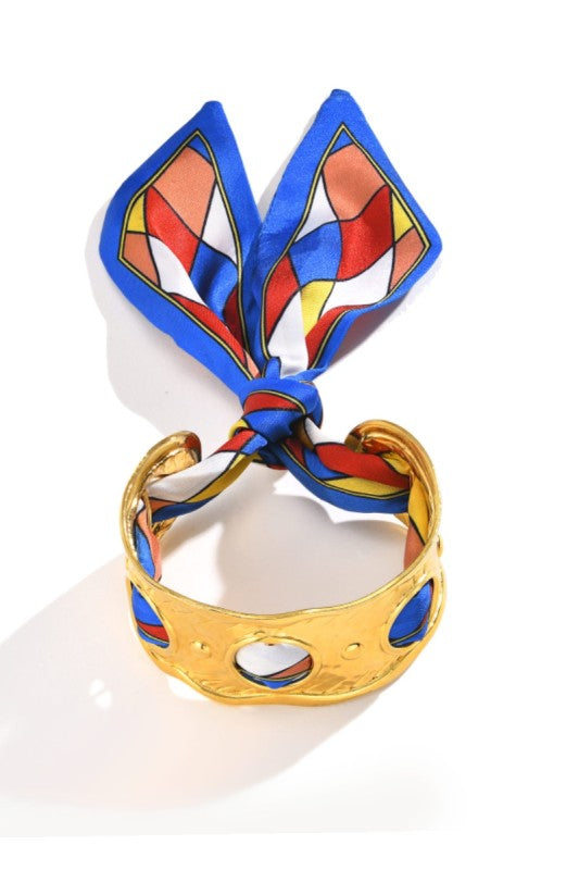 Twilly Scarf Cuff Bracelet