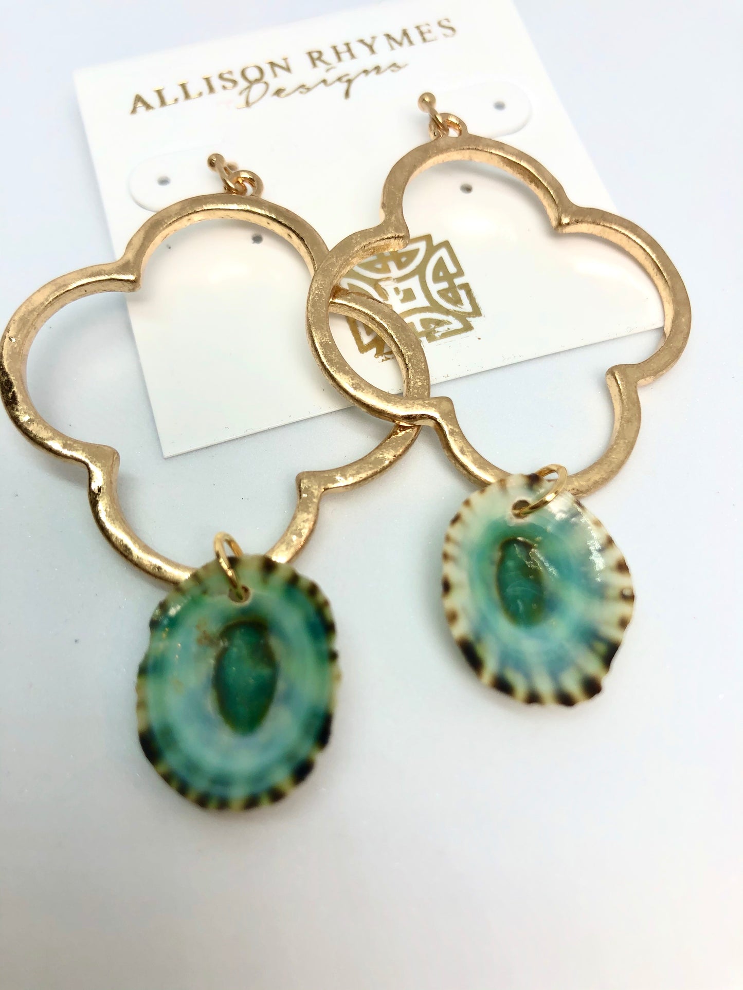 Potter Quatrefoil Earrings